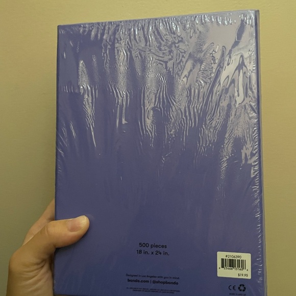 Ban.do X Studio Grand Pere Colorful Floral Art Print 500 piece Puzzle 18x24in - Picture 2 of 3